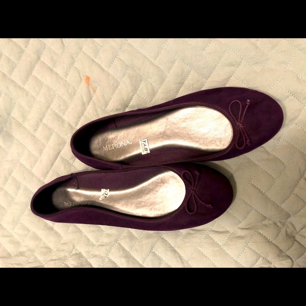 Women’s Merona Purple Flats Size 7